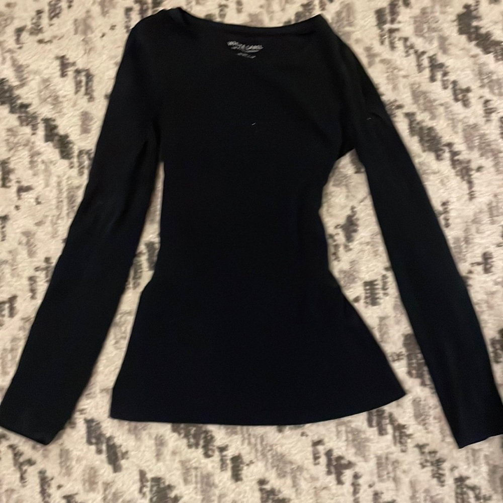 White Label Navy Long Sleeve Full Length
